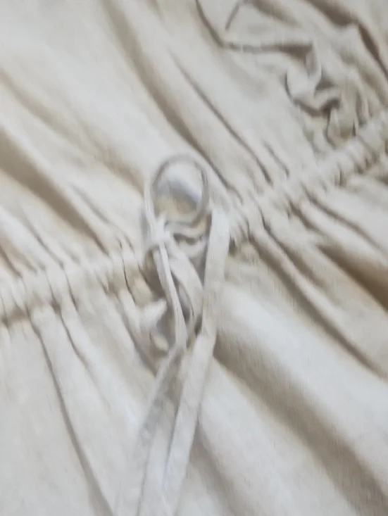 By Together Cream Ruffle Tie-Waist Mini Dress - Picture 6 of 12